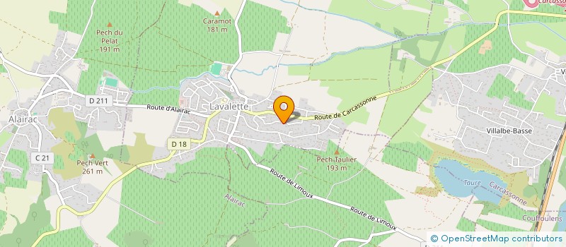 localisation de l'entreprise 790 250 948   LAVALETTE