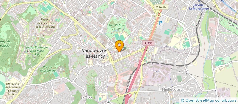 localisation de l'entreprise 790 257 463   VANDUVRE-LES-NANCY