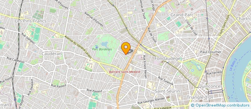 localisation de l'entreprise 790 275 184   BORDEAUX