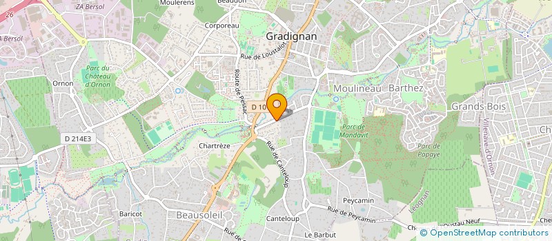 localisation de l'entreprise 790 275 358   GRADIGNAN