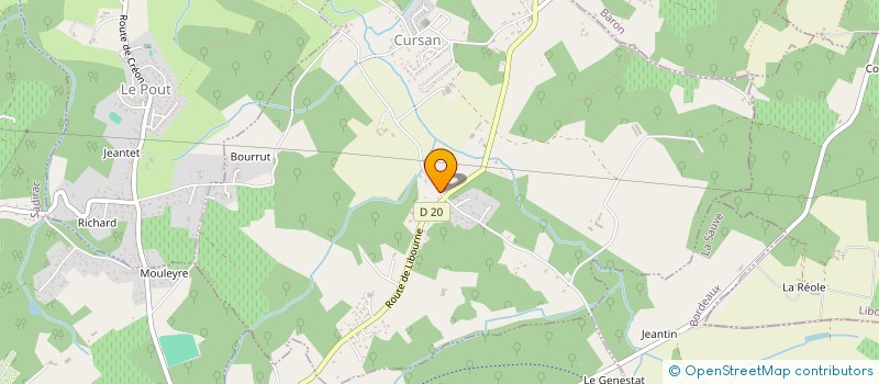 localisation de l'entreprise 790 308 191   CREON