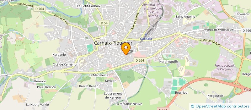 localisation de l'entreprise 790 308 688   CARHAIX-PLOUGUER