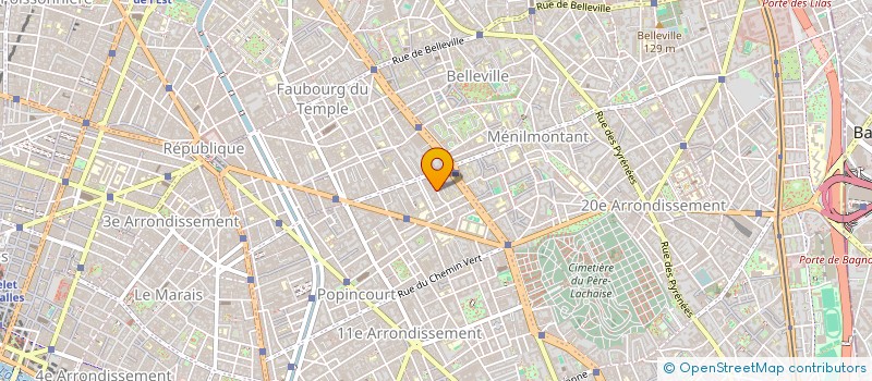 localisation de l'entreprise 790 317 952   PARIS