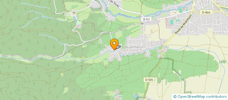 localisation de l'entreprise 790 321 103   WUENHEIM