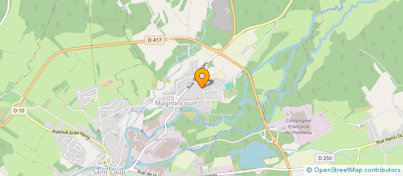 localisation de l'entreprise 790 321 293   MAGNONCOURT