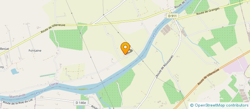 localisation de l'entreprise 790 330 385   CLAIRAC