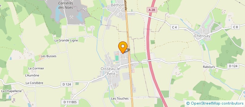 localisation de l'entreprise 790 332 332 à ALENCON