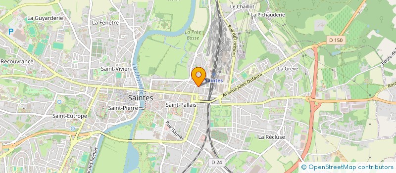 localisation de l'entreprise 790 333 843   NIEUL-LES-SAINTES