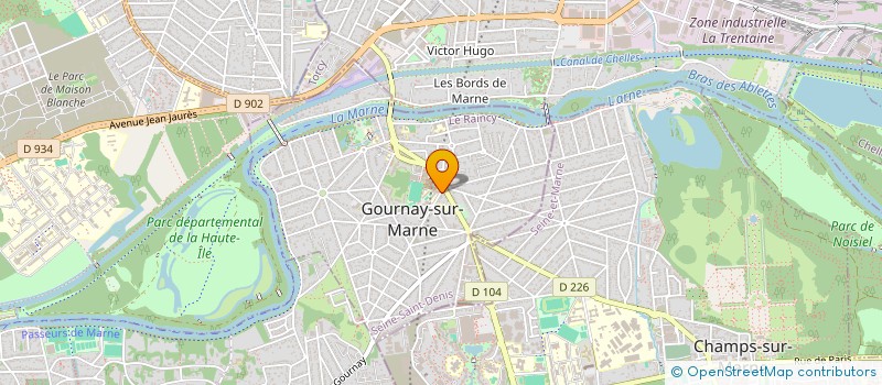 localisation de l'entreprise 790 337 992   GOURNAY-SUR-MARNE