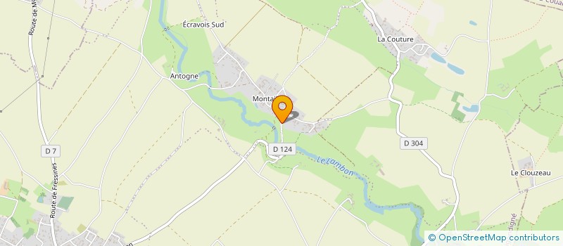 localisation de l'entreprise 790 345 573   AIGONDIGNE