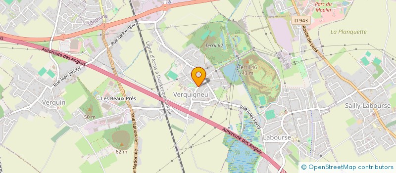 localisation de l'entreprise 790 349 468   BEUVRY