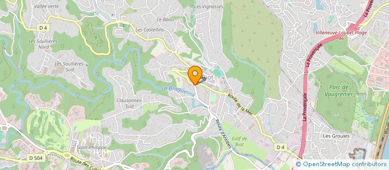 localisation de l'entreprise 790 380 828   ANTIBES