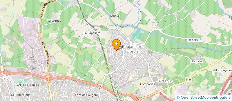 localisation de l'entreprise 790 394 936 à LESPIGNAN