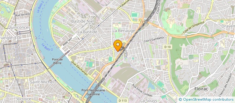 localisation de l'entreprise 790 407 837   BORDEAUX