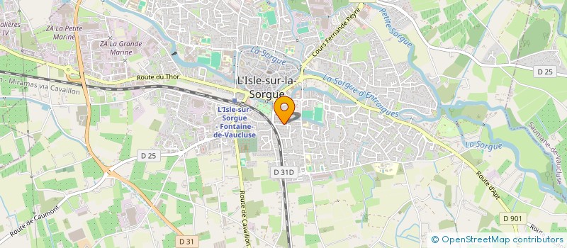 localisation de l'entreprise 790 412 217   L'ISLE-SUR-LA-SORGUE