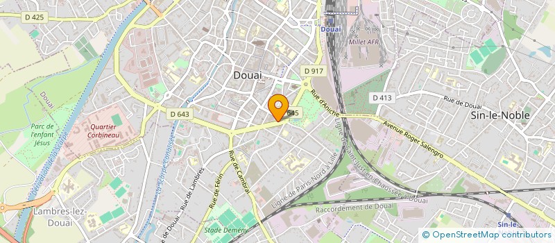localisation de l'entreprise 790 421 846 à VALENCIENNES