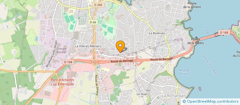 localisation de l'entreprise 790 443 097   SAINT-BRIAC-SUR-MER