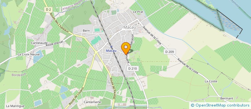 localisation de l'entreprise 790 452 940   LUDON-MEDOC