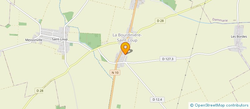 localisation de l'entreprise 790 454 797 à LA BOURDINIERE-SAINT-LOUP
