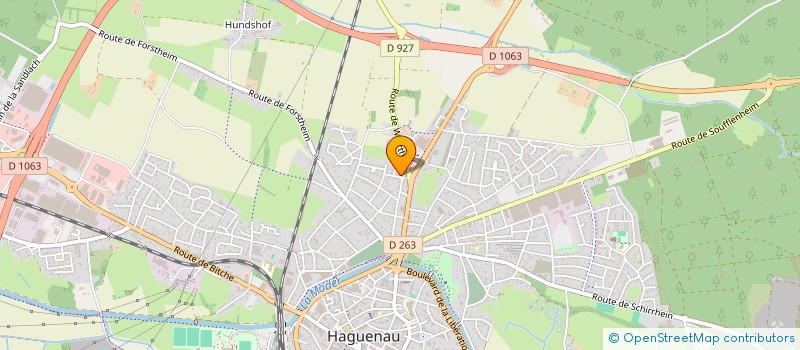 localisation de l'entreprise 790 478 606   HAGUENAU