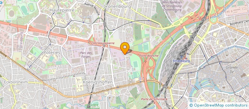 localisation de l'entreprise 790 488 738 à STRASBOURG