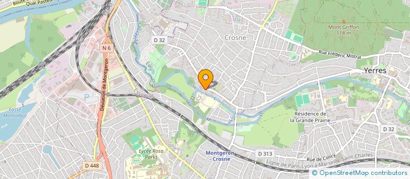 localisation de l'entreprise 790 490 783   CROSNE