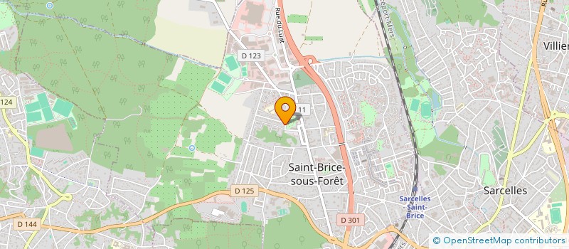 localisation de l'entreprise 790 511 745   SAINT-BRICE-SOUS-FORET