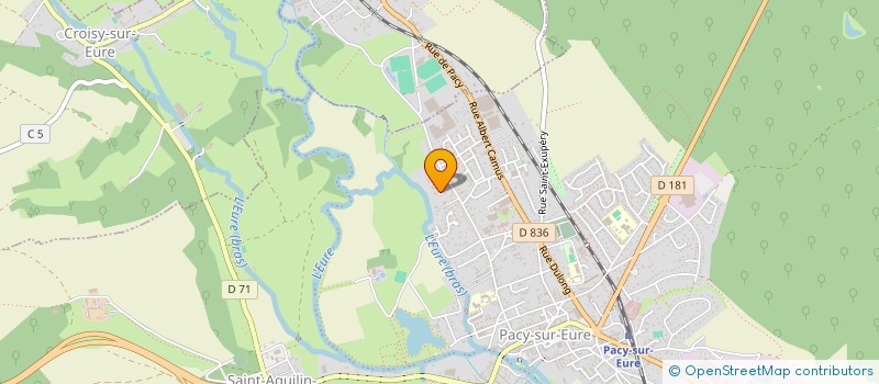 localisation de l'entreprise 790 513 071 à PACY-SUR-EURE
