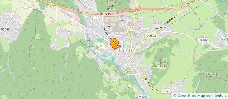 localisation de l'entreprise 790 515 886   FAVERGES-SEYTHENEX