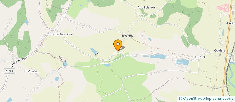 localisation de l'entreprise 790 537 948   LAYRAC