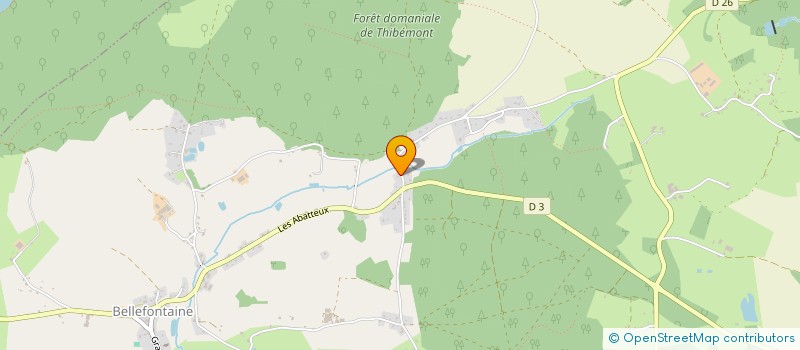 localisation de l'entreprise 790 540 306   BELLEFONTAINE