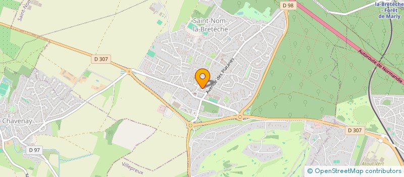 localisation de l'entreprise 790 540 371   SAINT-NOM-LA-BRETECHE