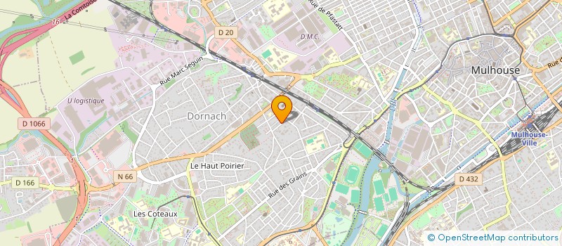 localisation de l'entreprise 790 550 974   MULHOUSE