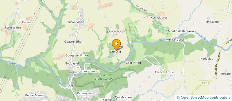 localisation de l'entreprise 790 582 944   BRIEC