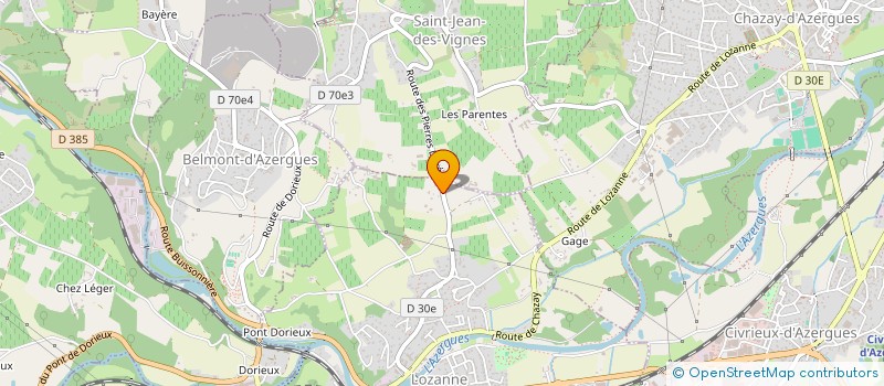 localisation de l'entreprise 790 585 384   SAINT-BERON