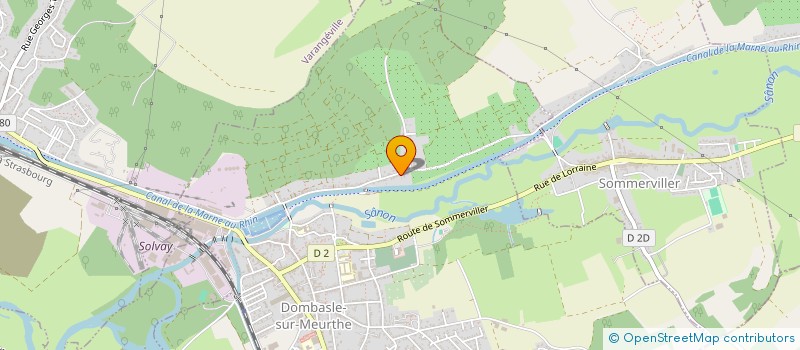 localisation de l'entreprise 790 595 417   DOMBASLE-SUR-MEURTHE
