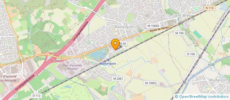 localisation de l'entreprise 790 614 382 à MONTPELLIER