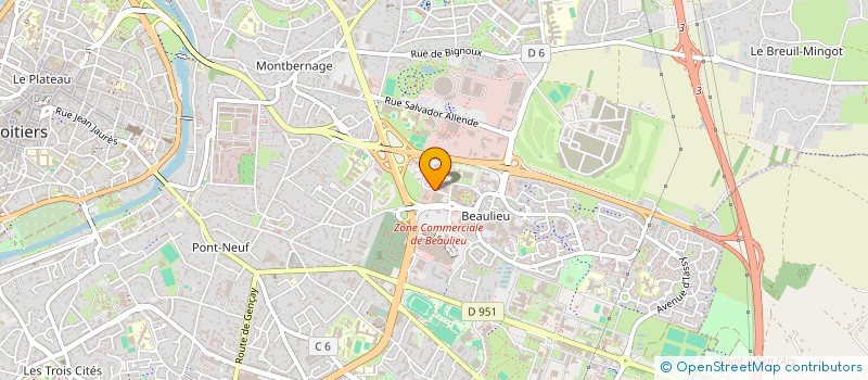 localisation de l'entreprise 790 621 247 à POITIERS