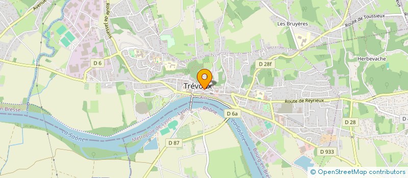 localisation de l'entreprise 790 635 163 à TREVOUX