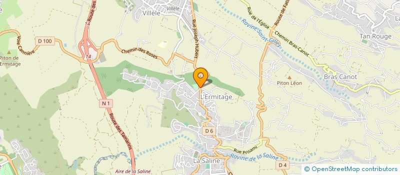 localisation de l'entreprise 790 639 421 à SAINT-PAUL
