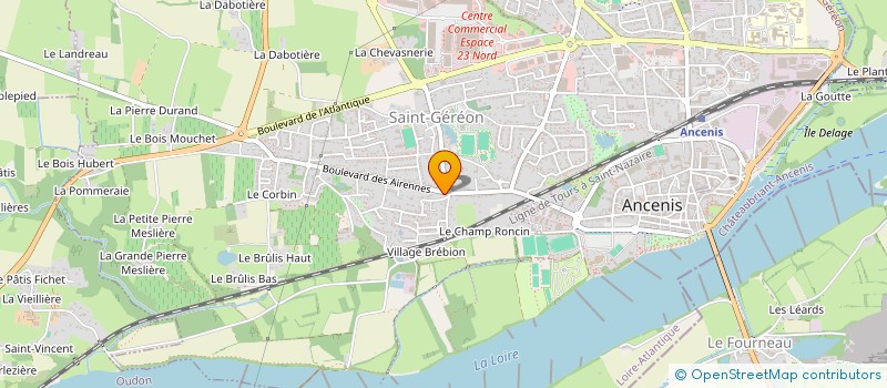 localisation de l'entreprise 790 643 019   ANCENIS-SAINT-GEREON