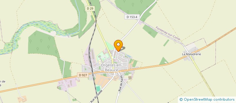 localisation de l'entreprise 790 644 967 à ORGERES-EN-BEAUCE