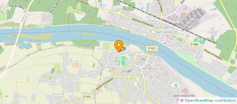 localisation de l'entreprise 790 646 863   SAINT-DENIS-DE-L'HOTEL