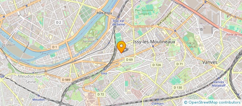 localisation de l'entreprise 790 656 292 à ISSY-LES-MOULINEAUX
