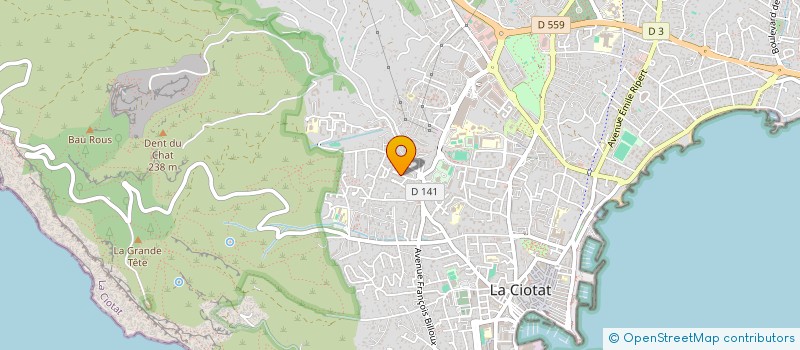 localisation de l'entreprise 790 667 257   LA CIOTAT