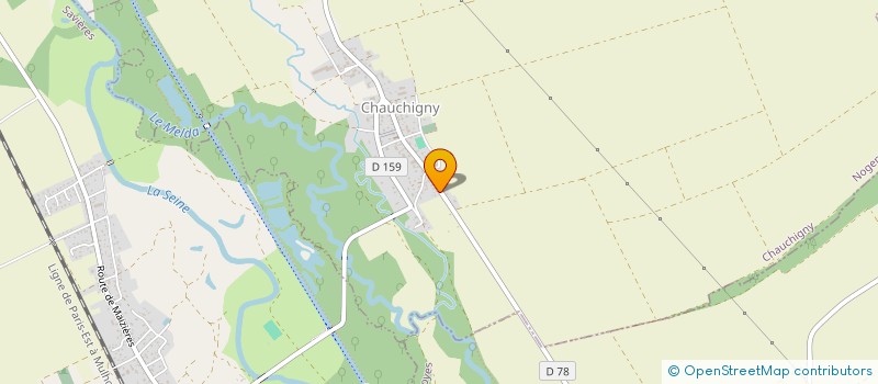 localisation de l'entreprise 790 668 503   CHAUCHIGNY