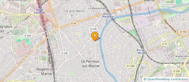 localisation de l'entreprise 790 673 727 à COLOMBES