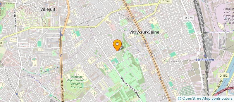localisation de l'entreprise 790 683 742  à VITRY-SUR-SEINE