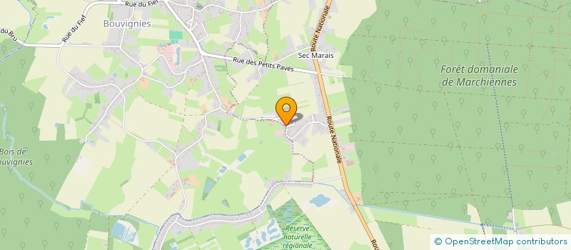 localisation de l'entreprise 790 687 206 à BOUVIGNIES
