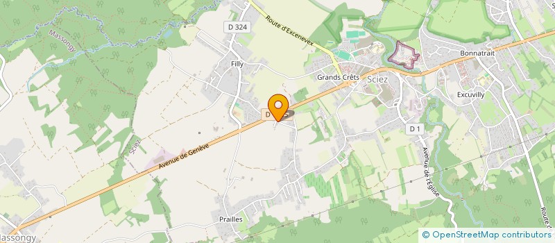 localisation de l'entreprise 790 694 301 à ROCHER